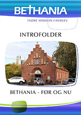 Introfolder - Bethania før og nu